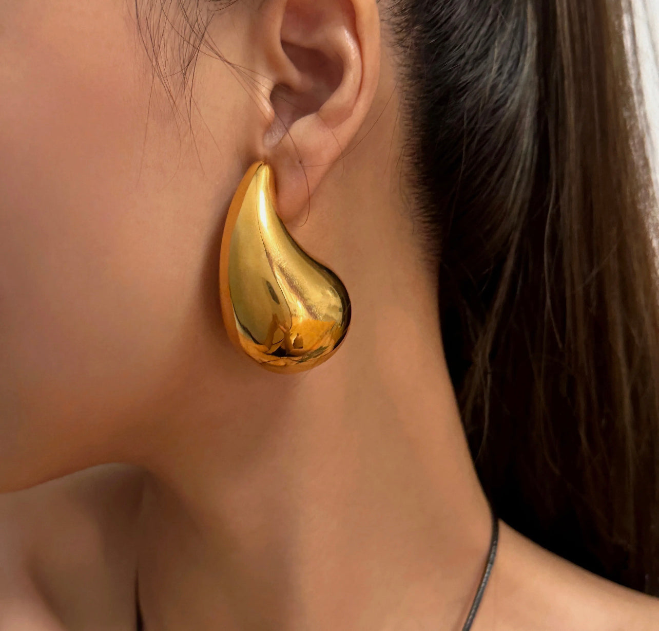 Big Tear Drop Earrings