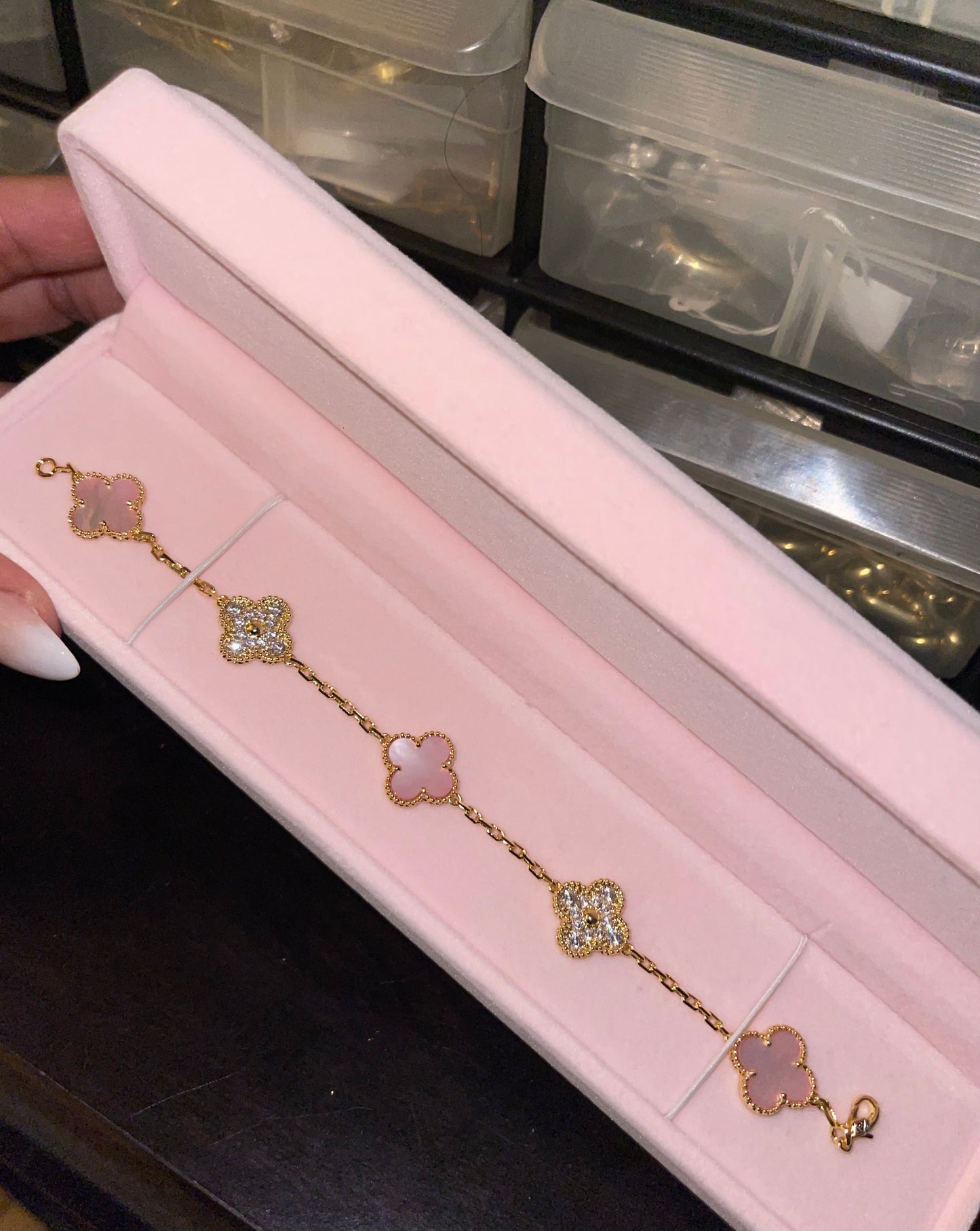 Limited Pink Clove Bracelet