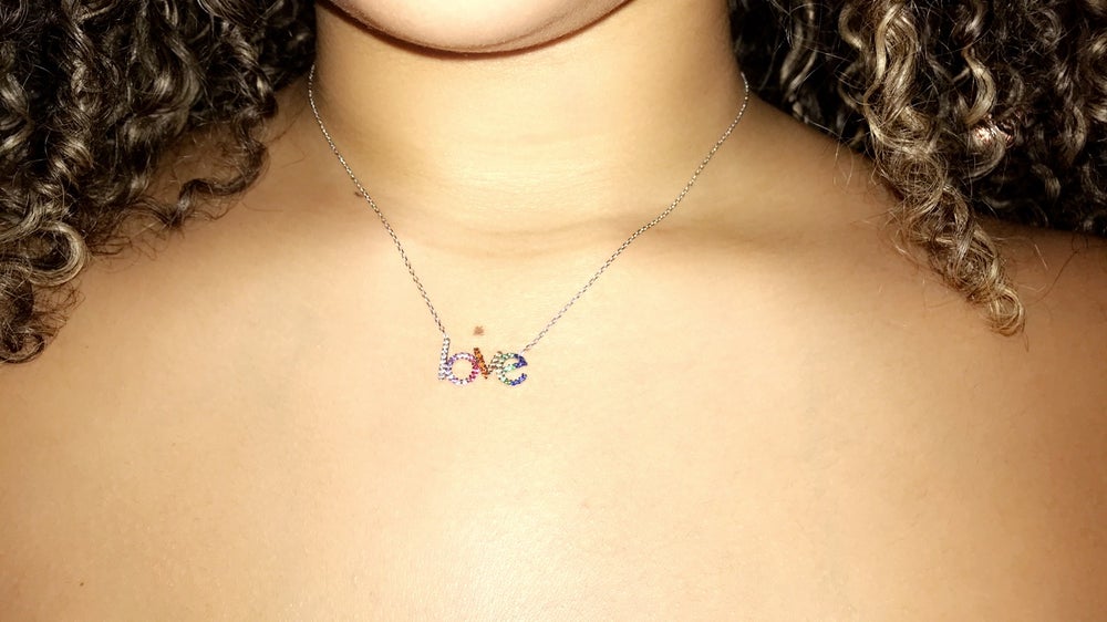 Multi Color Love Necklace