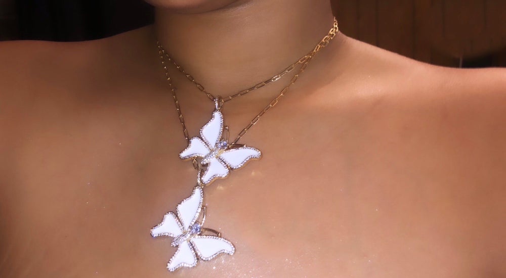 The Multi Butterfly Necklace