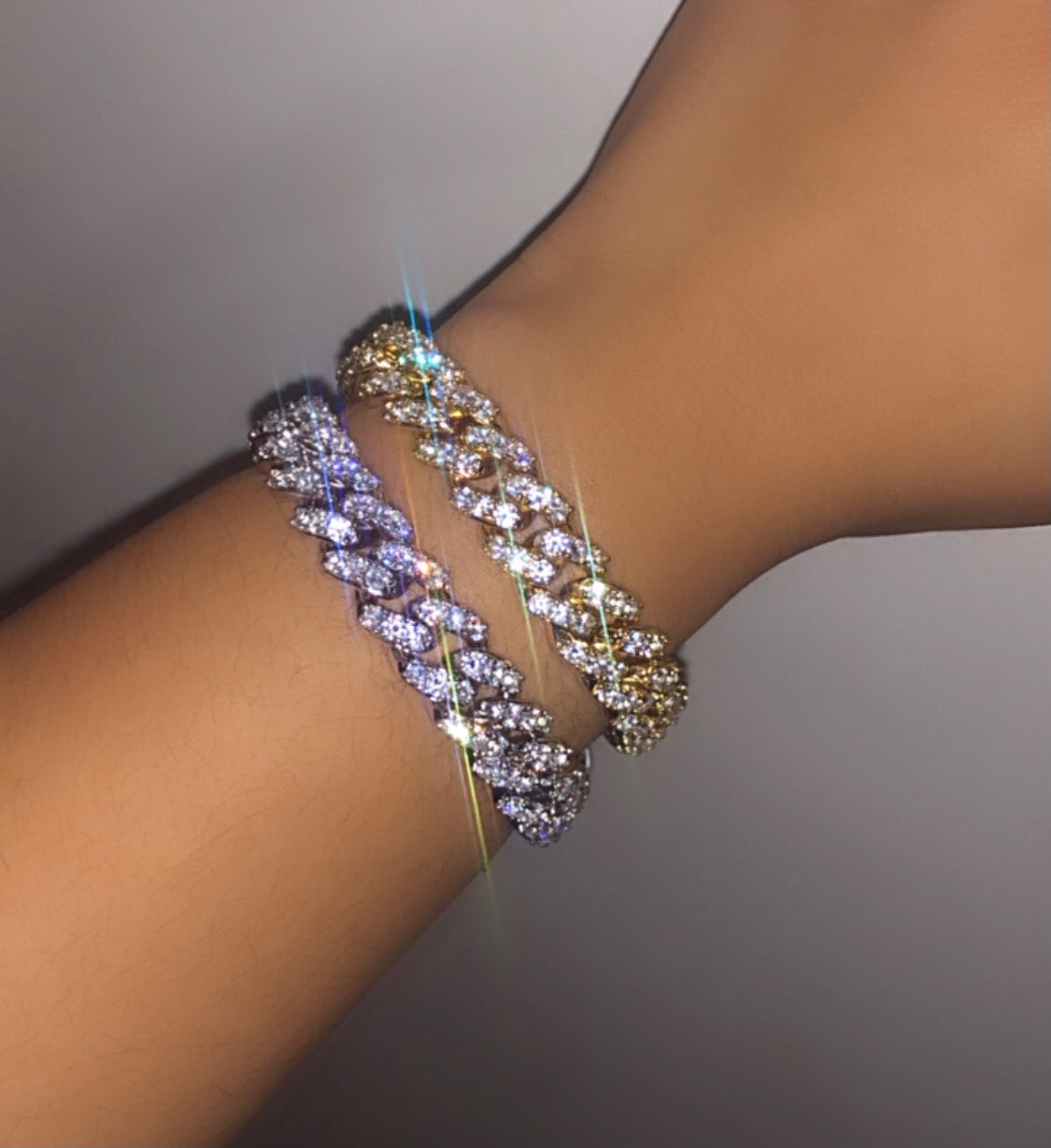 Glitz Cuban Bracelet
