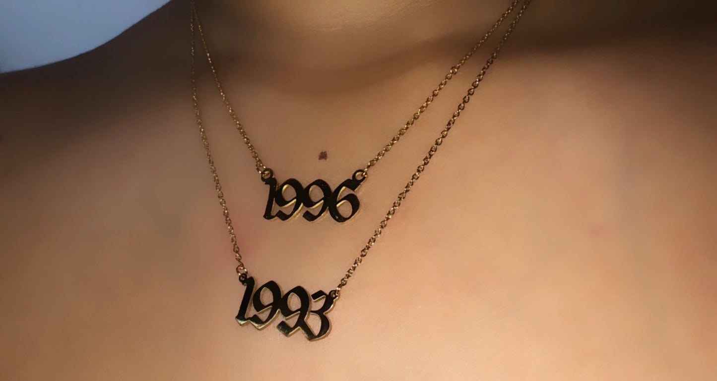 Year Necklace