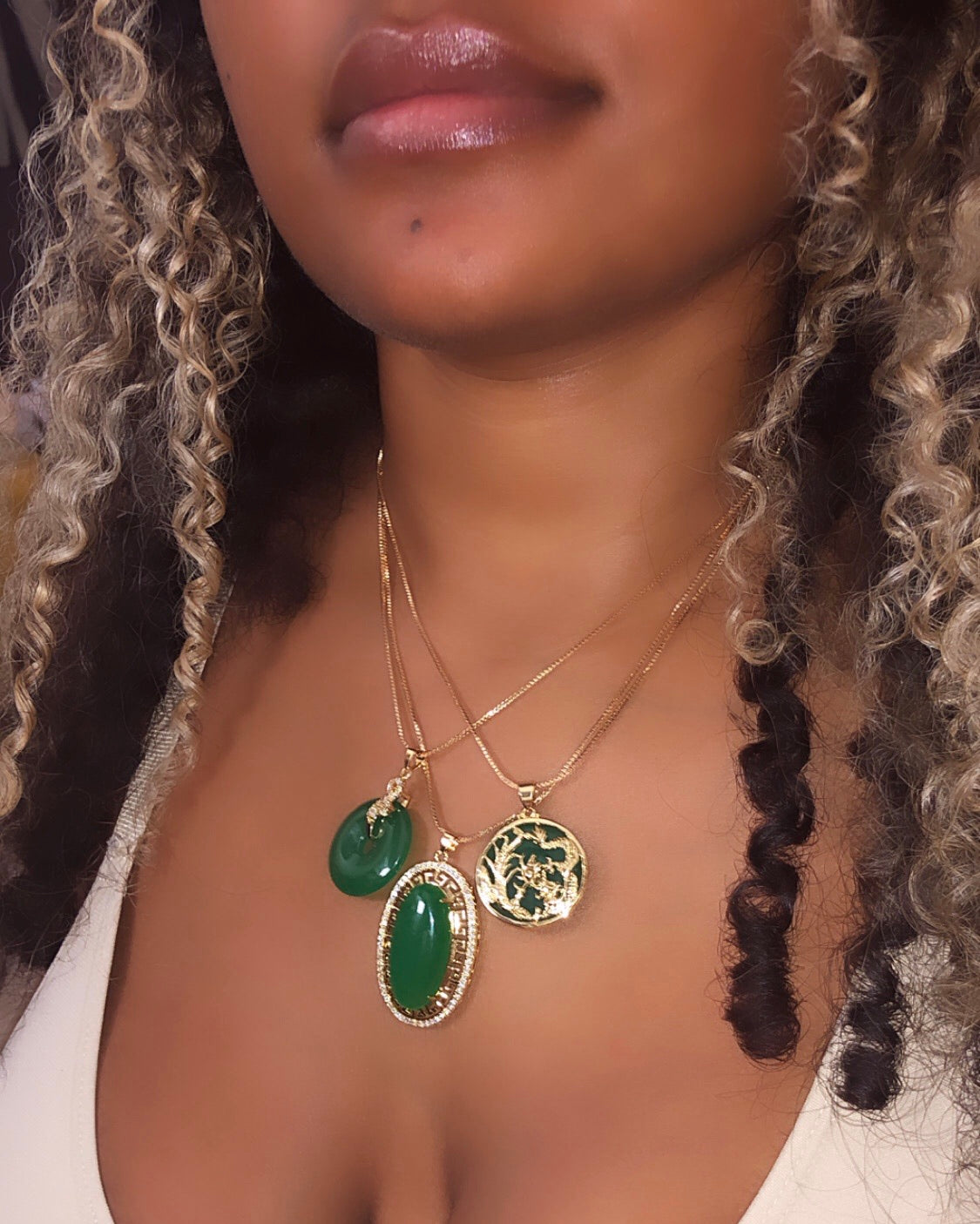 Fancy Jade Necklace