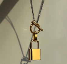 Load image into Gallery viewer, Lock Necklace
