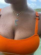 Load image into Gallery viewer, Blue Moon Eye Necklace
