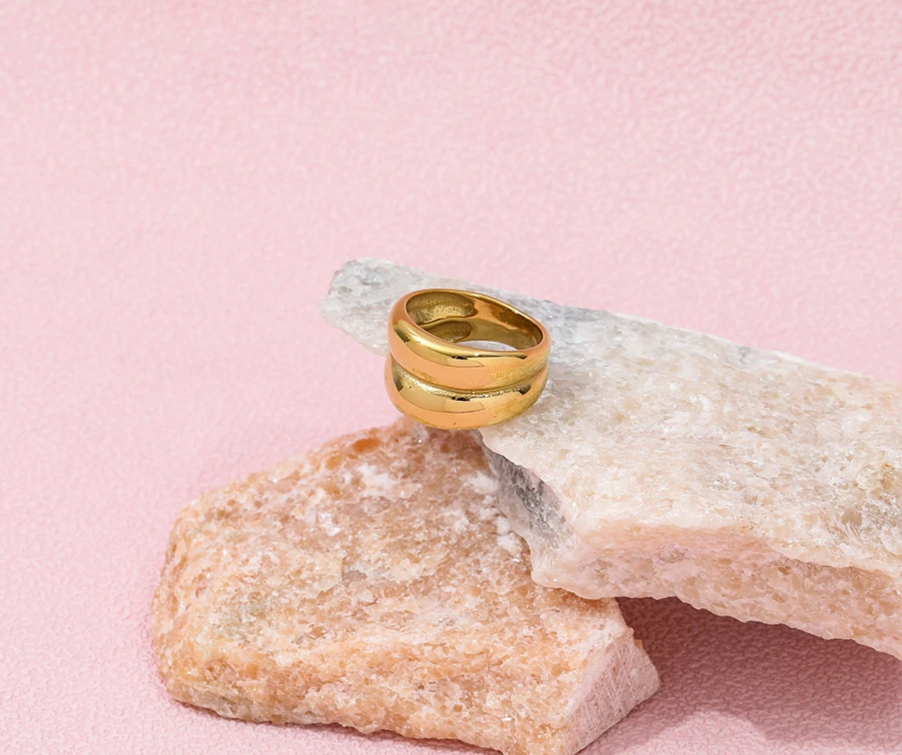 Double Dome Ring