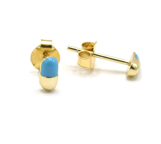 Mini Turquoise Studs