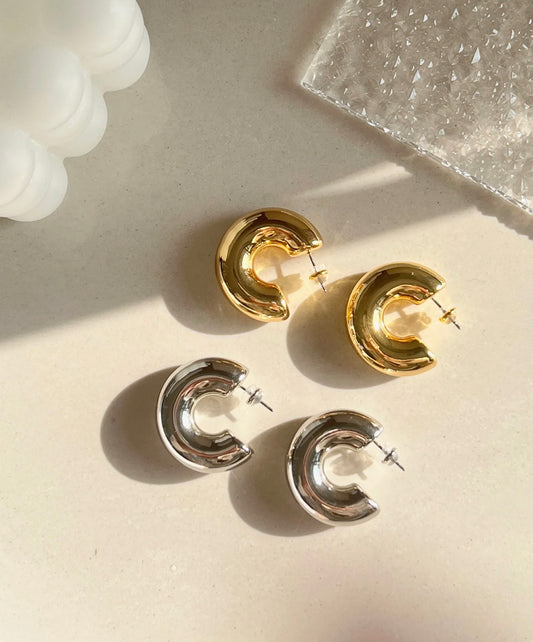 Mini Chunky Hoops