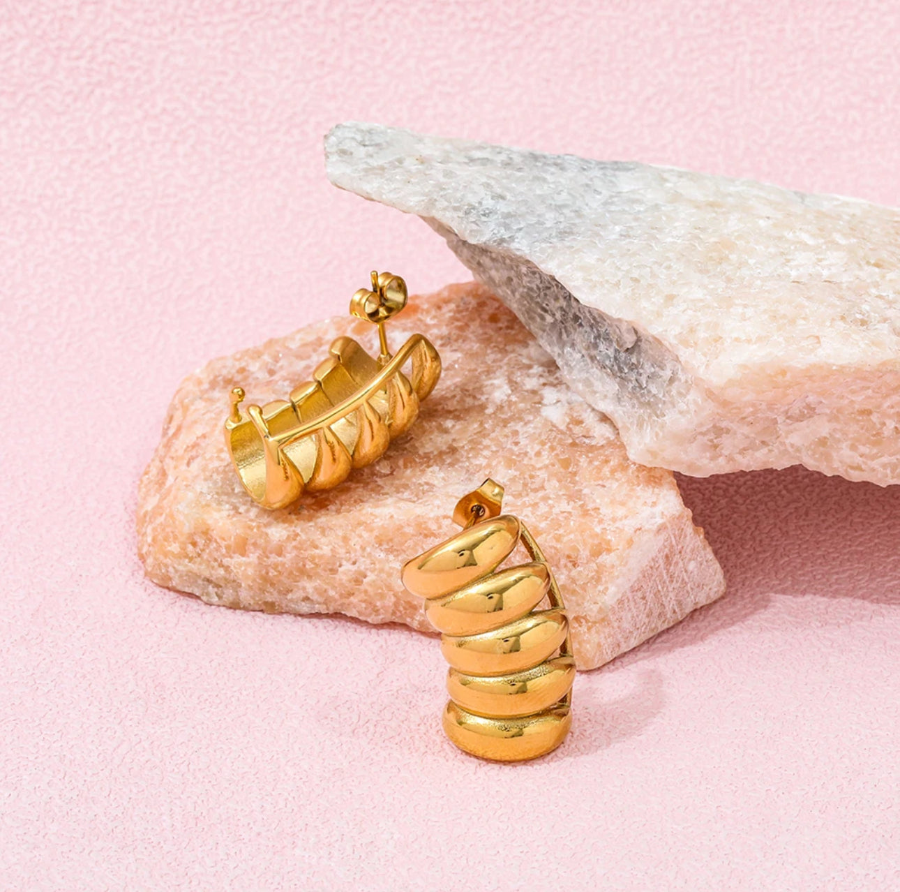 Multi Layer Stud Earring