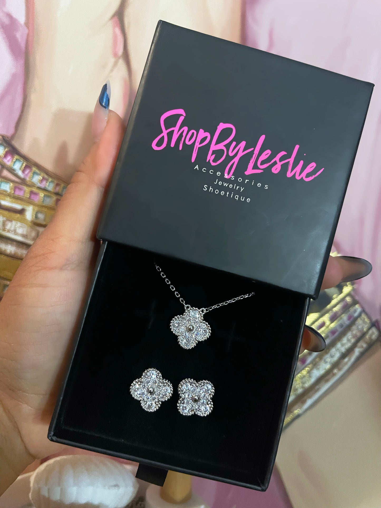 Single Clove Necklace & Earrings