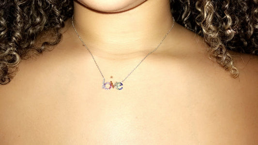 Multi Color Love Necklace
