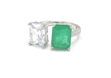 Load image into Gallery viewer, Double Stone Ring
