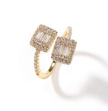 Load image into Gallery viewer, Resizable Baguette Ring
