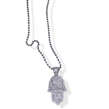 Load image into Gallery viewer, Diamond Hamsa Hand
