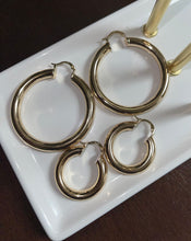 Load image into Gallery viewer, Mini Gold Hoops
