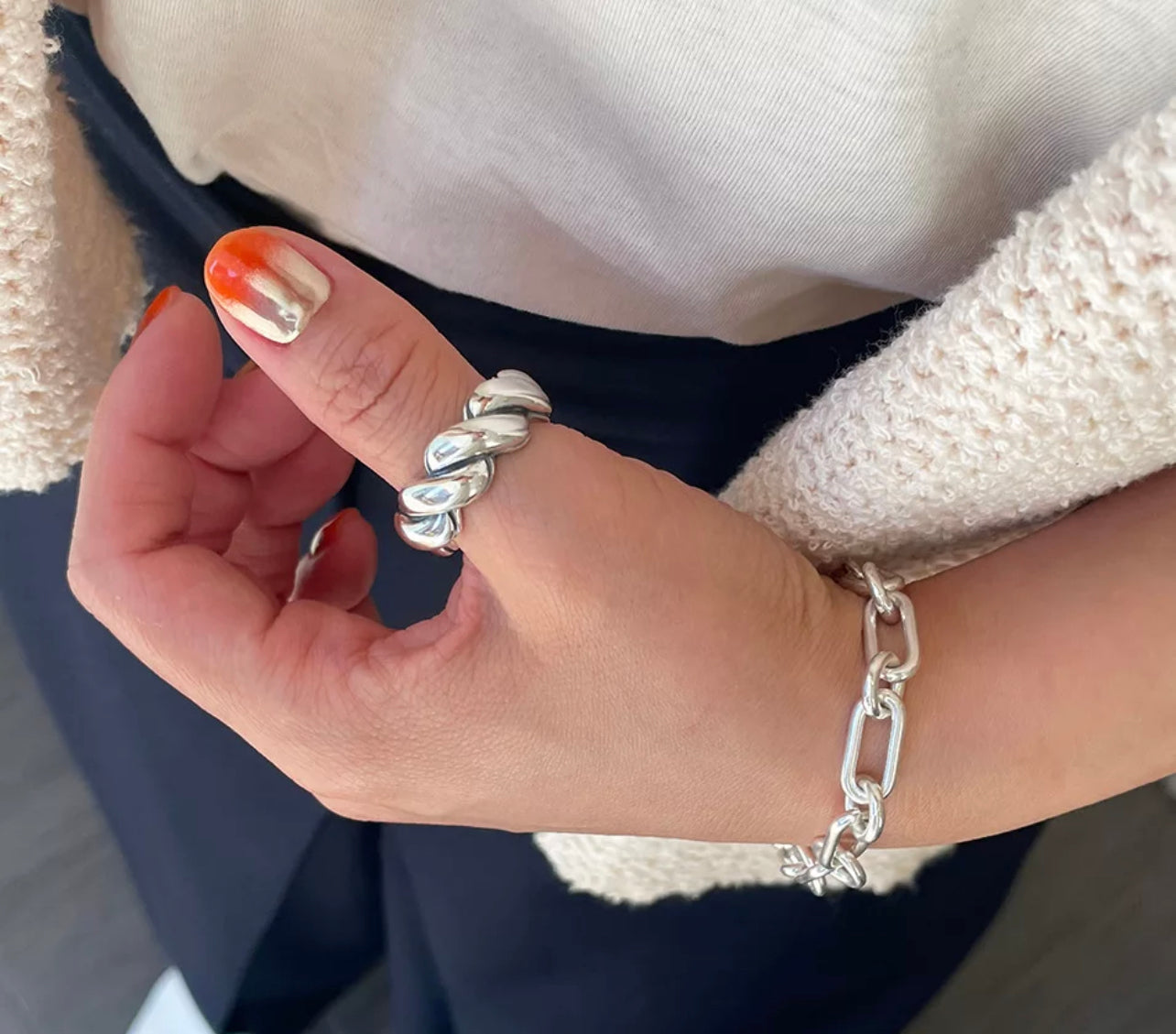 Rope Twisted Ring