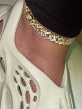 Load image into Gallery viewer, Gold Icy Anklet
