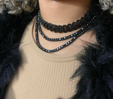 Load image into Gallery viewer, Iced Black Necklaces
