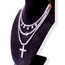 Load image into Gallery viewer, 3 in 1 Diamond Necklace
