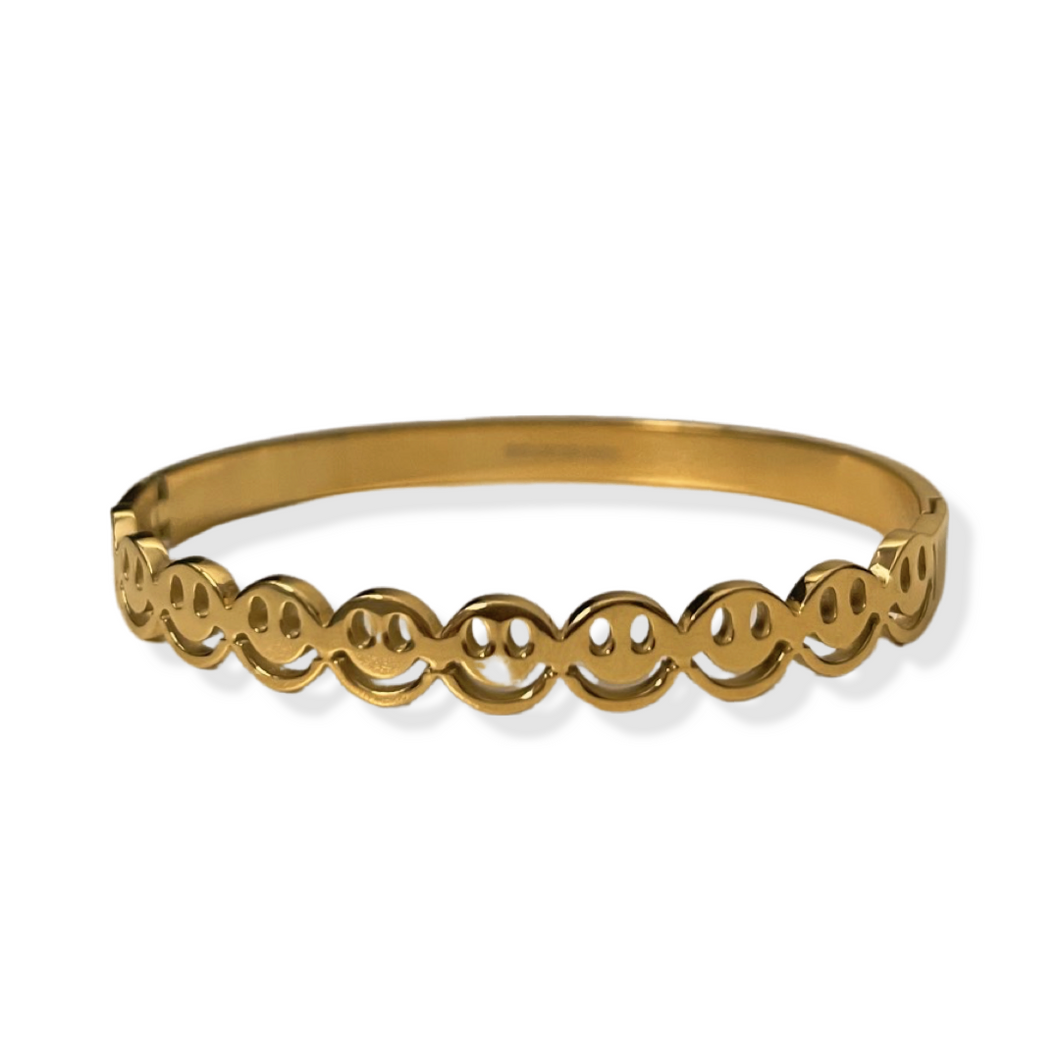 Happy Face Bangle