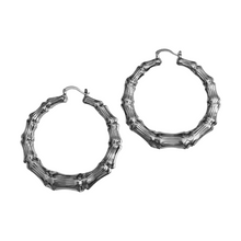 Load image into Gallery viewer, Classic Bamboo Hoops

