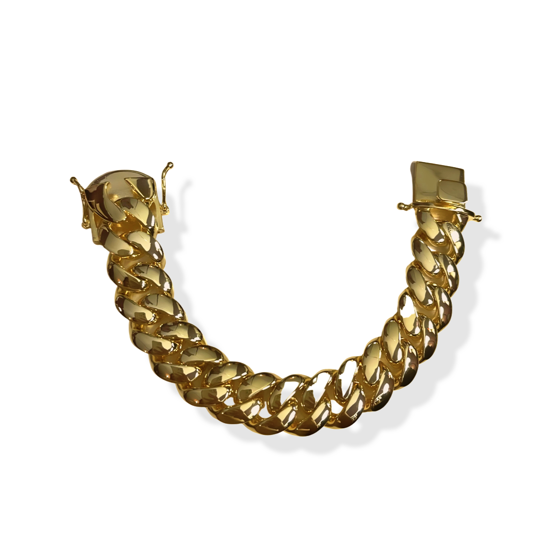 Gold Thick Bracelet