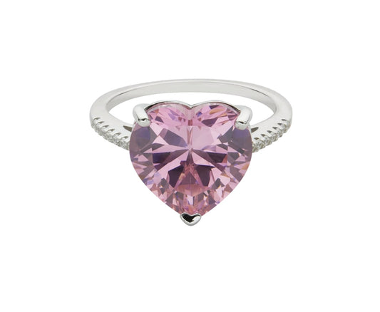Pink Heart Ring