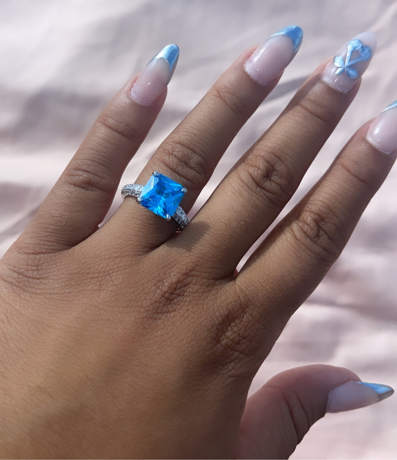 Aqua Princess Ring