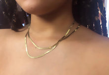 Load image into Gallery viewer, Herringbone Necklace
