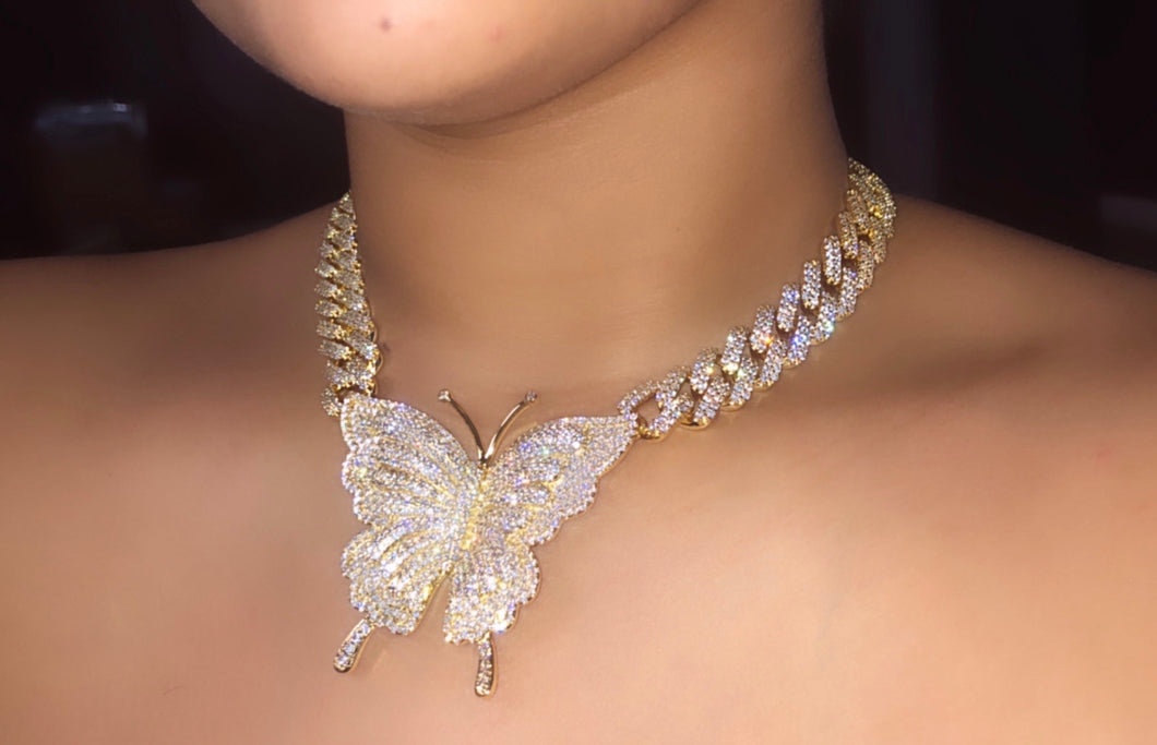 Glam Butterfly Cuban