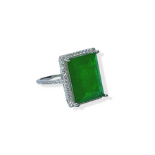Load image into Gallery viewer, Emerald Wifey Ring
