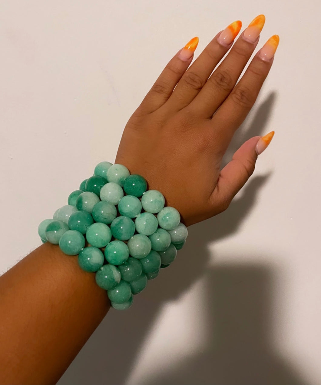 Large Jade Energy Bracelets