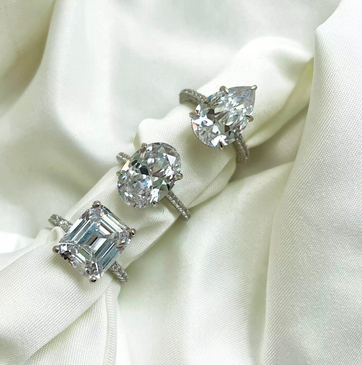 Baguette Square Ring