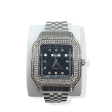 Load image into Gallery viewer, Square Black face Watch
