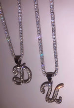Load image into Gallery viewer, Script Initial Necklace
